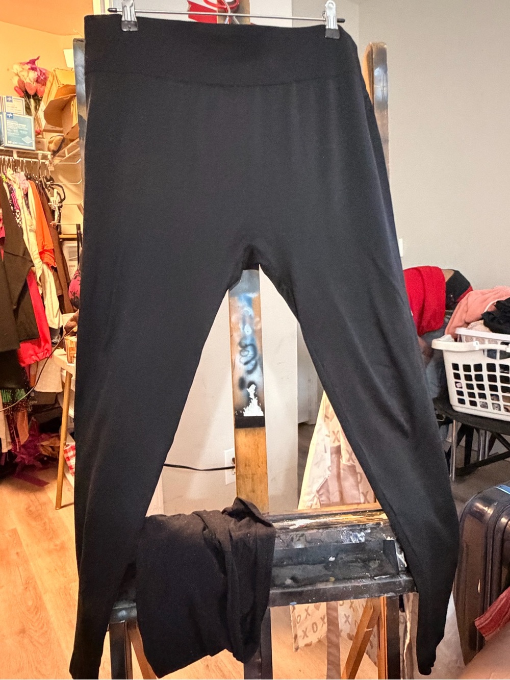 Faded Glory Black Women’s Stretch Leggings